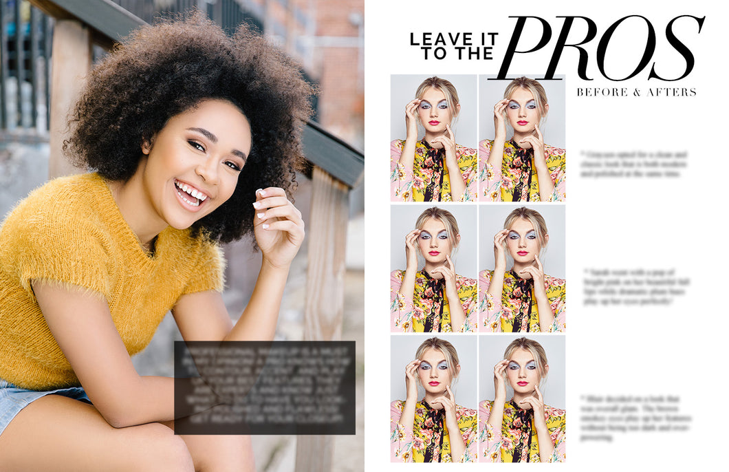 MAKEUP : Leave it to the PROS